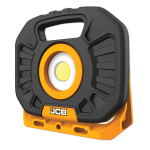 JCB JCB-SL-TUFFDUAL h&uuml;briid LED t&ouml;&ouml;valgusti ehituseks ja remondiks 2500lm kuni 12h 110V 240V IP65 aku ja USB-ga
