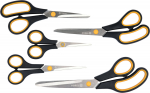Vorel K&auml;&auml;ridekomplekt 76314, 5 tk, 140mm, 170mm, 190mm, 220mm, 250mm, roostevaba teras, kummist k&auml;epide