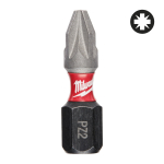SHOCKWAVE IMPACT DUTY&trade; SKRŪVGRIEŽA UZGAĻI, SHOCKWAVE PZ2 X 25 MM - 2 PCS, 4932430863 MILWAUKEE