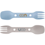 Spork 'Utility', R641053, karote-dak&scaron;a ar grie&scaron;anas funkciju, 17,8 cm, 17 g, zila-smil&scaron;u, mazgājama trauku mazgājamajā ma&scaron;īnā