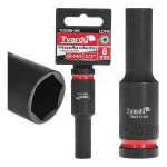 Deep impact socket Tvardy T00211-08 1/2" 6PT 8mm CR-MO