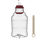 Purunematu Demijohn BROWIN 644216 15 L, pol&uuml;prop&uuml;leen, 24.6x24.6x47 cm