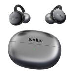 EarFun Clip CW100G TWS juhtmevabad open-ear k&otilde;rvaklapid Bluetooth 6.0 LDAC 10.8 mm draiverid Hi-Res Audio Wireless kuni ~10 t akuaega (kuni ~40 t laadimiskohvriga) IP55 veekindlus mikrofonid must