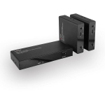 Lindy HDMI jagaja 38385, 2 porti, 4K@60Hz, HDR, PoC, must