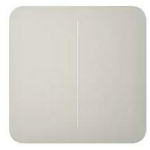 SMART SOLOBUTTON 2GANG/OYSTER 46020 AJAX
