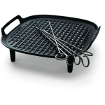 Philips &otilde;hufrit&uuml;&uuml;ri tarvikute komplekt HD9946/00, grillplaat, 5 varrast, lihtne puhastada, &uuml;hilduv NA130, NA230, NA231, NA330