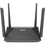 Asus traadita marsruuter RT-AX52 1800Mbps, Dual-band 2.4GHz/5GHz, Wi-Fi 6, 4x Ethernet LAN, Instant Guard VPN, 2 tuuma