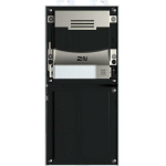 2N IP Verso 2.0 9155211C 0.5 kg, Full HD kaamera, 1 nupp, kuni 30 moodulit, seinakinnitus