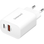 Intenso toiteadapter USB-A/USB-C/7803012, Sissejuhatav pinge 100-240 V, Maksimaalne v&auml;ljundpinge 20 V, 2 v&auml;ljundit, 1 USB-C port