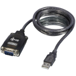 Lindy USB seriali konverter 42686 RS232 1, USB 1.1 1, Must, Kaal 0.07 kg