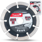 Tvardy teemantseinapink 125 mm, 7.5 mm, 22.23 mm, 12,200 p/min, segmentaalne, kahepoolsed, kuiva ja niiske l&otilde;ikamine