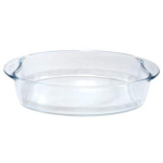 Ketler Kuumuskindel klaasn&otilde;u 9148327, 350mm, 230mm, 60mm, 2.5L, ovaalne kuju, klaas