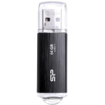 Silicon Power Blaze B02 USB m&auml;lupulk SP064GBUF3B02V1K, 64 GB, USB Type-A, 3.2 Gen 1, must