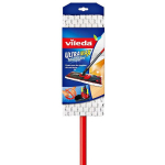 Vileda Kiudmaterjalist puhastuslapp 155741, 85 - 130 cm, must, punane, mikrokiud, teleskoopk&auml;epide, 36 cm, 14 cm