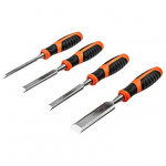 Peitlite komplekt, ergonoomilised, kummeeritud k&auml;epidemed (4 tk.) 04-1-1152 Faster Tools