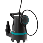 Gardena Musta vee sukeldatav pump 10500 BASIC 09008-47, 400W, 10500L/h, IP X8, 10m kaabel, 25mm osakes, ergonoomiline k&auml;epide