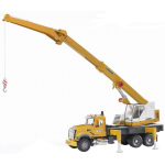 Bruder MACK Granite Liebherr kraanaveoauto BR-02818, 1:16, must, kollane, sobib alates 4. eluaastast