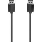 Hama DisplayPort kaabel 00200698, 5 m, 21.6 Gbit/s, 4096 x 2160 pikslit, Sirge, PVC, must