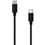 Sbox USB kaabel USB-TYPEC-TYPEC-3, 3m, 60W, USB 2.0, must, 3A, 480Mbit/s