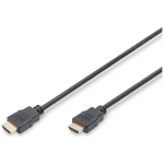 Digitus HDMI kaabel Etherneti &uuml;hendusega AK-330114-020-S, 2 m, HDMI mees (t&uuml;&uuml;p A), 4K30Hz tugi, vormitud