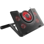 Genesis s&uuml;learvuti jahutuspad, OXID 550, NHG-1411, 5 ventilaatorit, 44.1 CFM, eemaldatav nutitelefoni hoidja