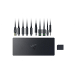 Razer lauadadokstatsioon Chroma RC21-02290100-R3EK, 1x USB-C 3.2 Gen 2, 2x USB-A 3.2 Gen 2, 1x Gigabit Ethernet, 3x Thunderbolt 5