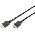 Digitus HDMI k&otilde;rge kiirus &uuml;henduskabel AK-330107-100-S, 10m, 3D edastus, must, HDMI - isane