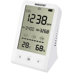 Levenhuk Wezzer Air MC10 LL_81406 &otilde;hukvaliteedi monitor, CO₂ 400&ndash;5000 ppm, -10...+50 &deg;C, 5V 1600mAh, juhtmevaba, digitaalne