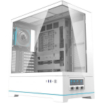Darkflash DY451 PRO White arvuti korpus, ATX Mid Tower, 1x120mm ARGB ventilaator, 2xUSB 3.0, USB-C, 10 ventilaatorit