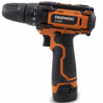 Akudrell-kruvikeeraja  DAA 1220Li DAEWOO, 12V, 23Nm, 10mm, 2