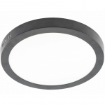 LED laevalgusti ORIS PLUS, 24W, 3000K, 2000lm, IP20, 120&deg;, must; LD-ORN24W-CBP-10