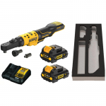 Otslihvija 12V DCF500L2G, 1/4", 3/8", 1/2", HEX, 1/4", 2x3Ah; DCF500L2G-QW DEWALT