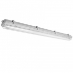 LED hermetizēts gaismeklis 2x120 T8, G-TECH, GT-HEL236-00, IP65, G13, pelēks, energoefektivitātes klase A++