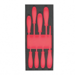 TUK&Scaron;I PUTU IELIKTŅI TĒRAUDA UZGLABĀ&Scaron;ANAI, EMPTY 8 PC INSULATED SCREWDRIVER SET FOAM INSERT, 4932493678 MILWAUKEE