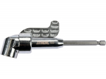 Sthor 65840 nurkadapter, 130mm, 1/4", 105&deg;, 13Nm, 400 p/min, roostevaba teras, GRD