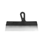 Nerūsējo&scaron;ā tērauda &scaron;pakteļlāpstiņa 300mm, elastīga asmens, plastmasas rokturis, AW27407, AWTOOLS