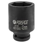 S&uuml;gav l&ouml;&ouml;kpadrun FORSAGE RF-46510043 43mm 6-kant 3/4" CrMo teras