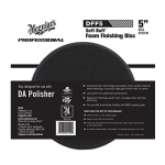 Meguiar's DFF5 PRO 5 tolli 125 mm Soft Buff DA (kahetoimeline) vahtketas &ndash; universaalne, takjakinnitusega igale poleerijale 1 tk