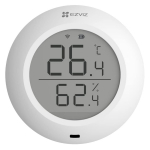 Ezviz CS-T51C temperatuuri- ja niiskusandur, 1.8" LCD, Zigbee 3.0, Apple HomeKit, -10&deg;C kuni 60&deg;C, 0-99% RH, CR2450, 12 kuud.