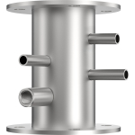 Reflux - double spiral BROWIN 341406, roostevaba teras, 48 mm, 8.6x9x10 cm