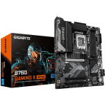 Gigabyte Emaplaat B760 GAMING X GEN5, LGA 1700, 8+1+1 faasi VRM, kuni 5600MHz DDR5, 3xPCIe 4.0 M.2, 2.5 GbE LAN, USB 3.2 Gen 2