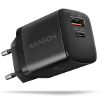 MOBILE CHARGER WALL USB 30W/2PORT BLACK ACU-PQ30 AXAGON