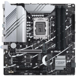 Asus Emaplaat PRIME Z790M-PLUS, LGA 1700, DDR5, 128 GB, 4 DIMM, 3 M.2, 4 SATA, 1 HDMI, 1 USB Type-C, 7.1 heli