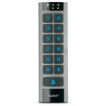 Satel kaardilugeja klaviatuuriga ACCO-SCR-BG, 47 x 158 x 24 mm, 125 kHz tugi, LED indikaatorid, sisseehitatud buzzer