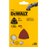 Dewalt Liivapaber DT3093-QZ 93mm x 93mm 100G 10 tk, C16 abrasiiv, paberip&otilde;hi, augustatud, &uuml;hilduv detail&scaron;lifritega