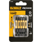 Dewalt l&ouml;&ouml;ktrelli ots DT7999T-QZ PH3 57mm, 5 tk, Torsion Impact, 1.2 cm, 7.6 cm, 0.058 Kg, Pikem otsa eluiga