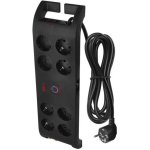 Emos &Uuml;levoolu kaitse P54252, 3 m, 1800 J, 8 &times; 2P + PE, 3680 W, 16 A, EMI/RFI filter, laste kaitse