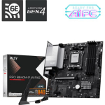 Msi PRO B840M-P WIFI6E, emaplaat, AM5, 4x SATA-600, 2x M.2, 256 GB, DDR5, 2.5 Gb Ethernet, Bluetooth 5.3, HD Audio