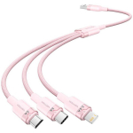 Vention USB 2.0 A 3in1 3A kaabel CTPPG, 1.5m, 3A (USB-C), 2.4A (Lightning), 2A (Micro-B), 480 Mbps
