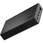 Green Cell Power Bank akumulator GC PowerPlay 20S PBGC03S, 20000mAh, 22.5W PD, 3xUSB-C, 1xUSB-A, kiire laadimine